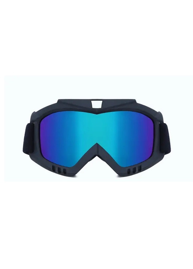Очки лыжные Сине-Фиолетовая линза (МГ-1010-1) No Brand (256608239)