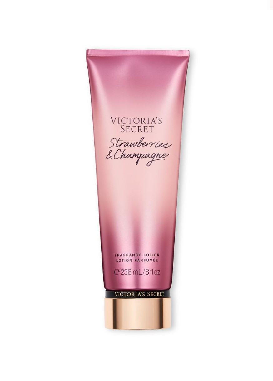 Парфюмированный Лосьон Strawberries & Champagne Fragrance Lotion 236 мл Victoria's Secret (268665341)