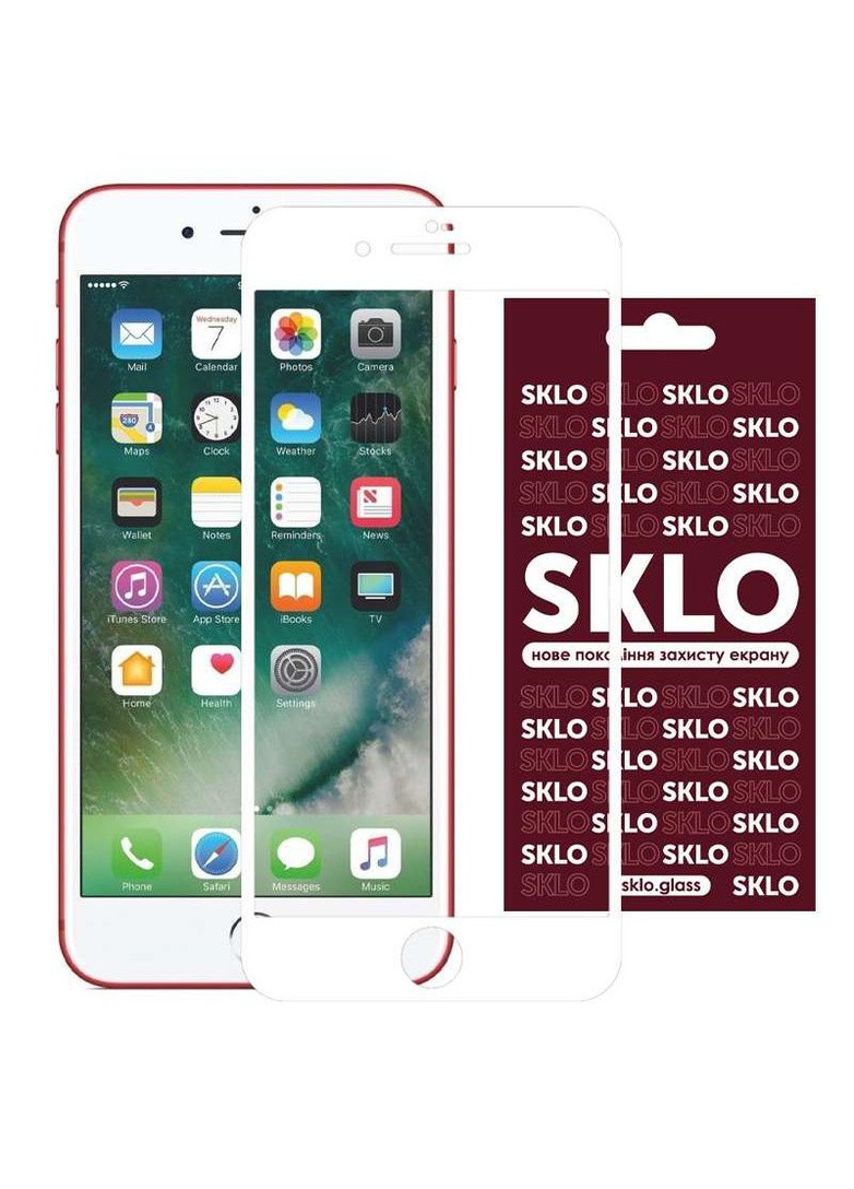 Защитное 3D стекло для Apple iPhone 7 plus / 8 plus (5.5") SKLO (258599141)