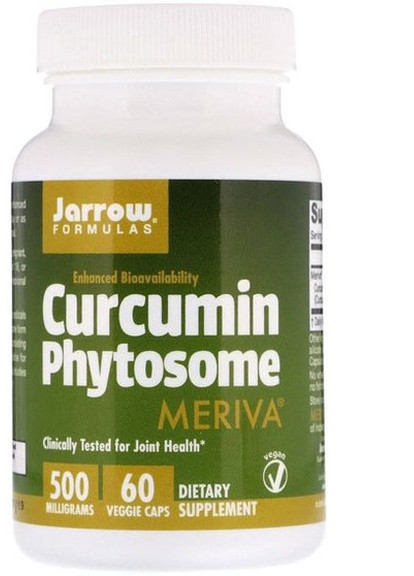 Curcumin Phytosome Meriva 500 mg 60 Veg Caps Jarrow Formulas (256721501)
