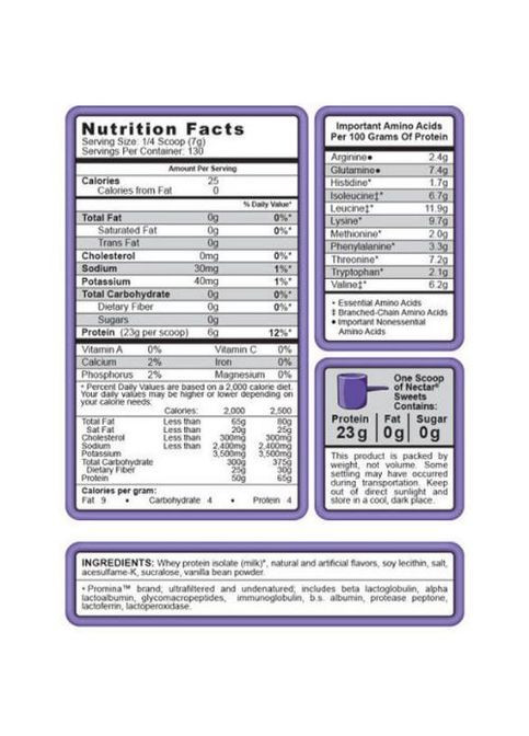 Nectar Sweets 907 g /33 servings/ Strawberry Mousse Syntrax (277751554)