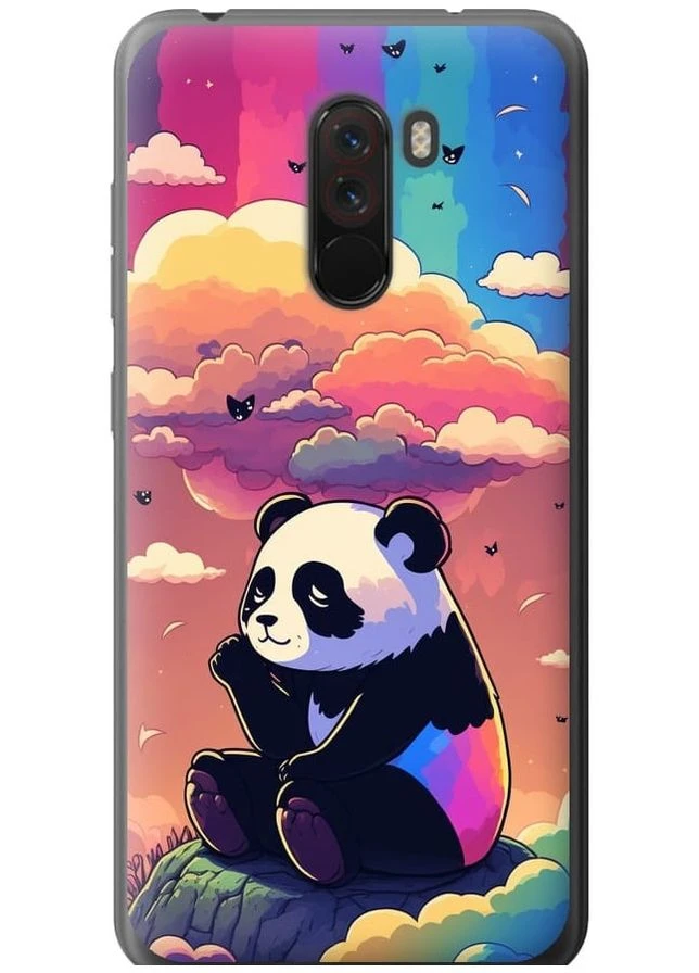 2D пластиковий чохол 'Панда в хмарах' для Endorphone Xiaomi Pocophone F1 (276394734)