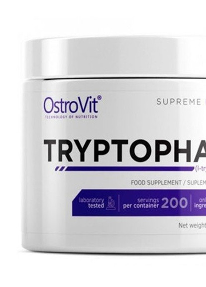 Supreme Tryptophan 200 g /200 servings/ Unflavored Ostrovit (256719363)