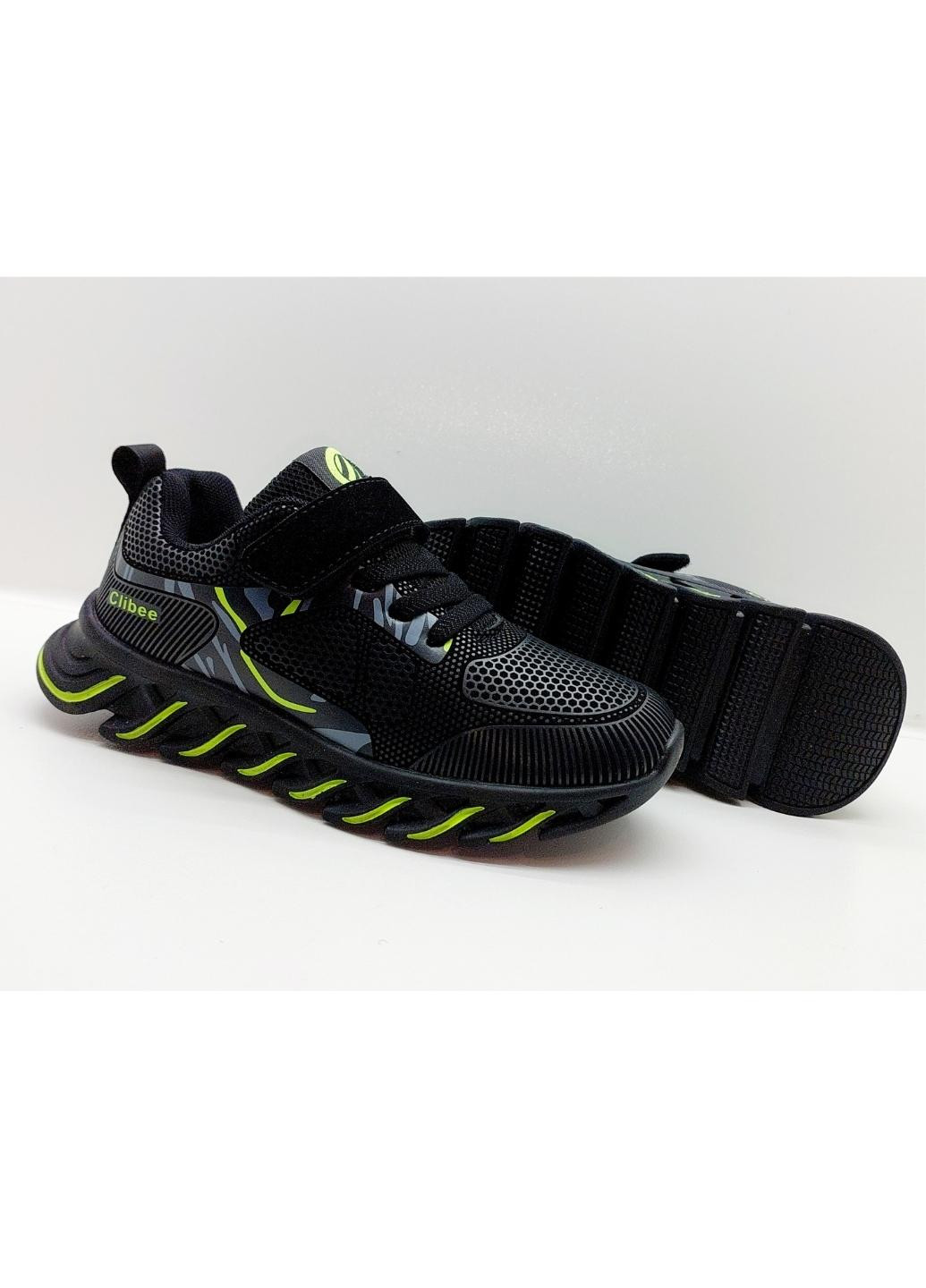 Чорні Осінні кросівки Clibee 160BG