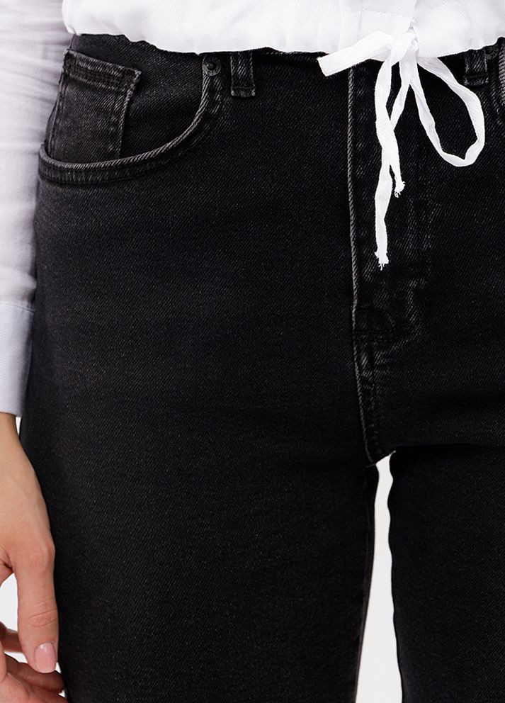 Жіночі джинси колір чорний ЦБ-00227503 Zeo Basic - (260630385)
