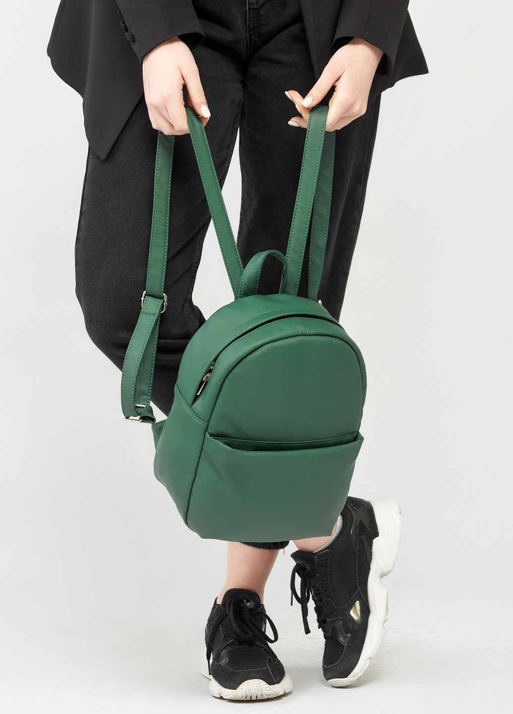 Женский рюкзак Brix KQV зеленый Sambag (259887749)