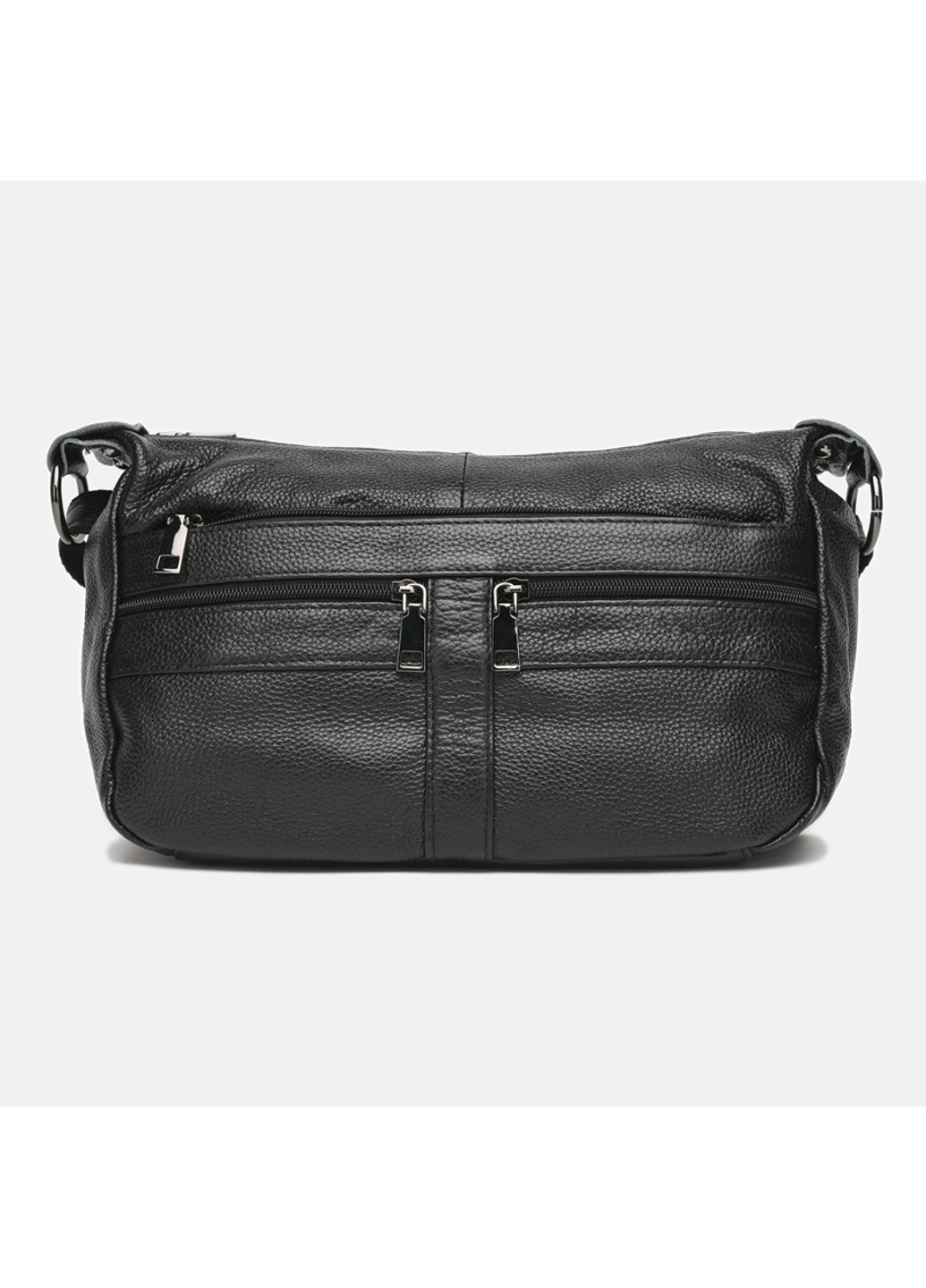 Жіноча шкіряна сумка K1105-black Borsa Leather (271664983)
