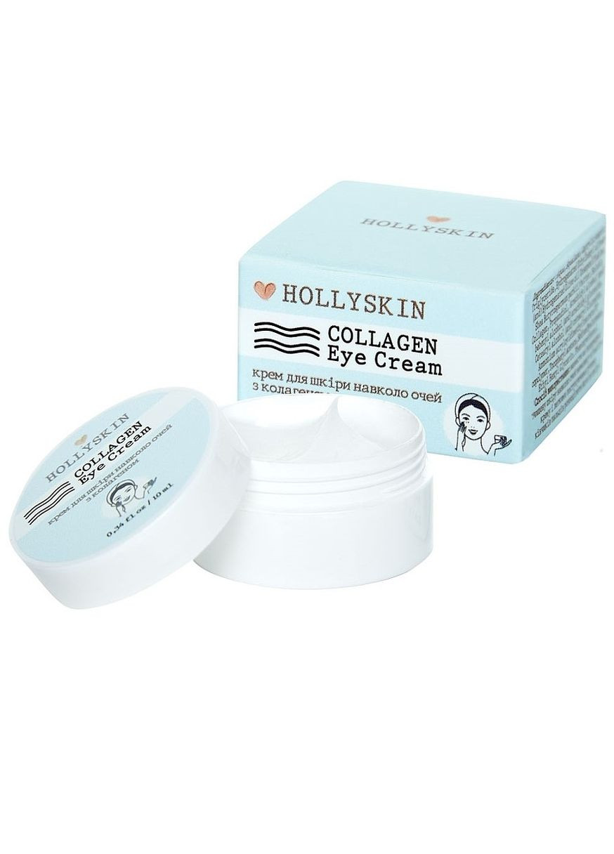 Крем для кожи вокруг глаз с коллагеном Collagen Eye Cream, 10 мл Hollyskin (260408975)