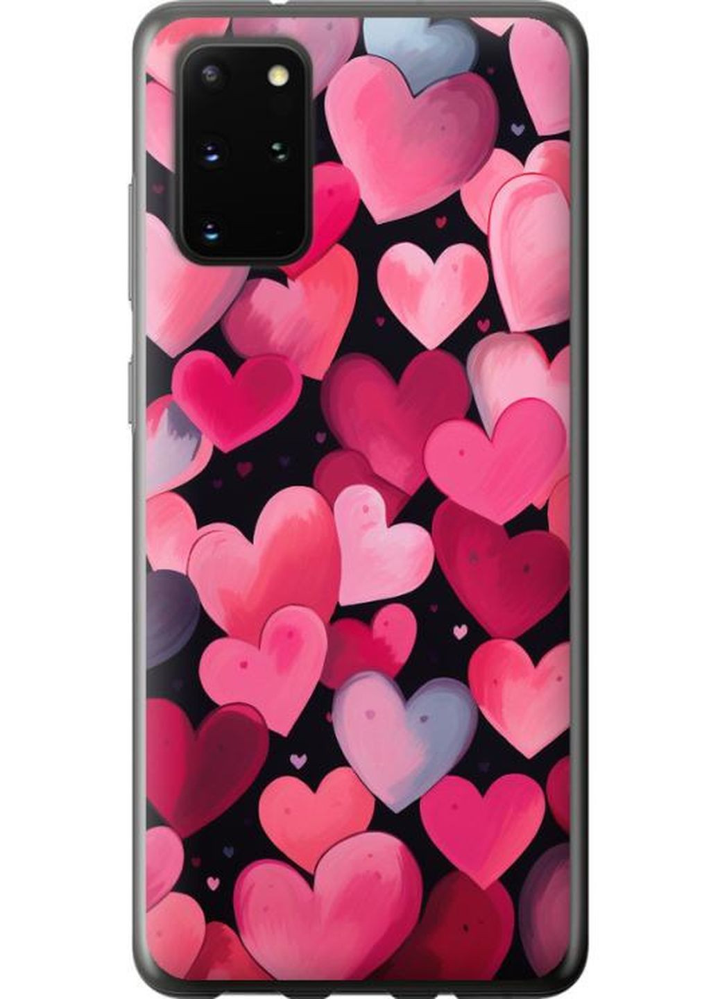 Чохол на Samsung Galaxy S20 Plus Сердечки 4 MMC (268122264)