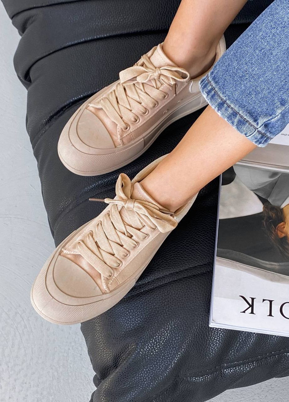 Бежеві кеди Vakko