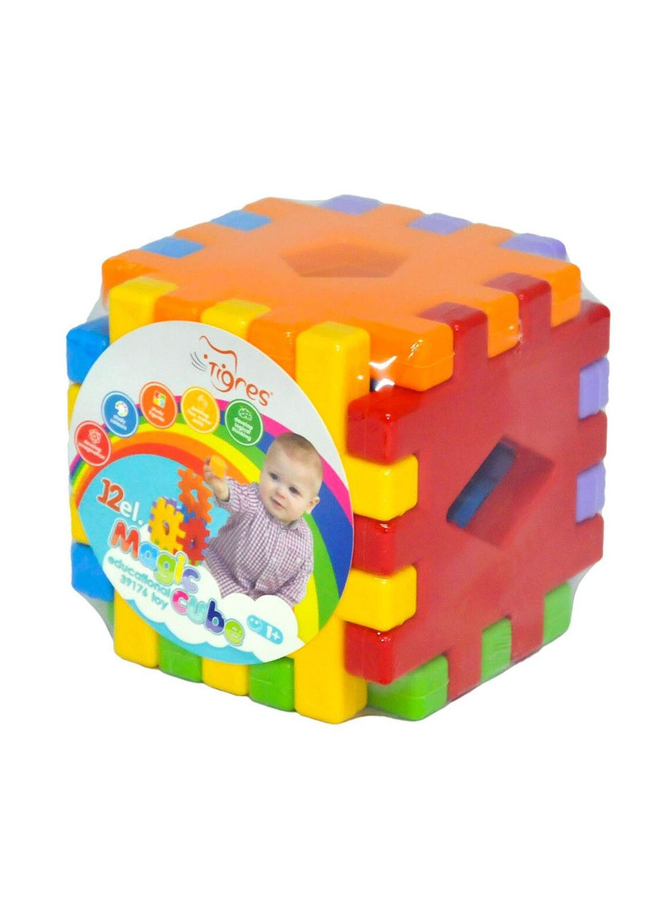 Іграшка розвиваюча "Чарівний куб" колір різнокольоровий 00-00056573 Tigres (259422498)