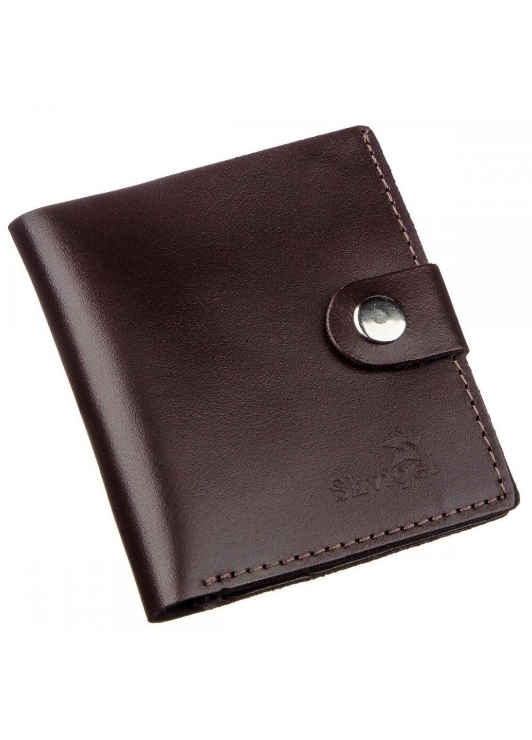 Чоловічий гаманець зі шкіри 16221 Чорний Shvigel (262523471)