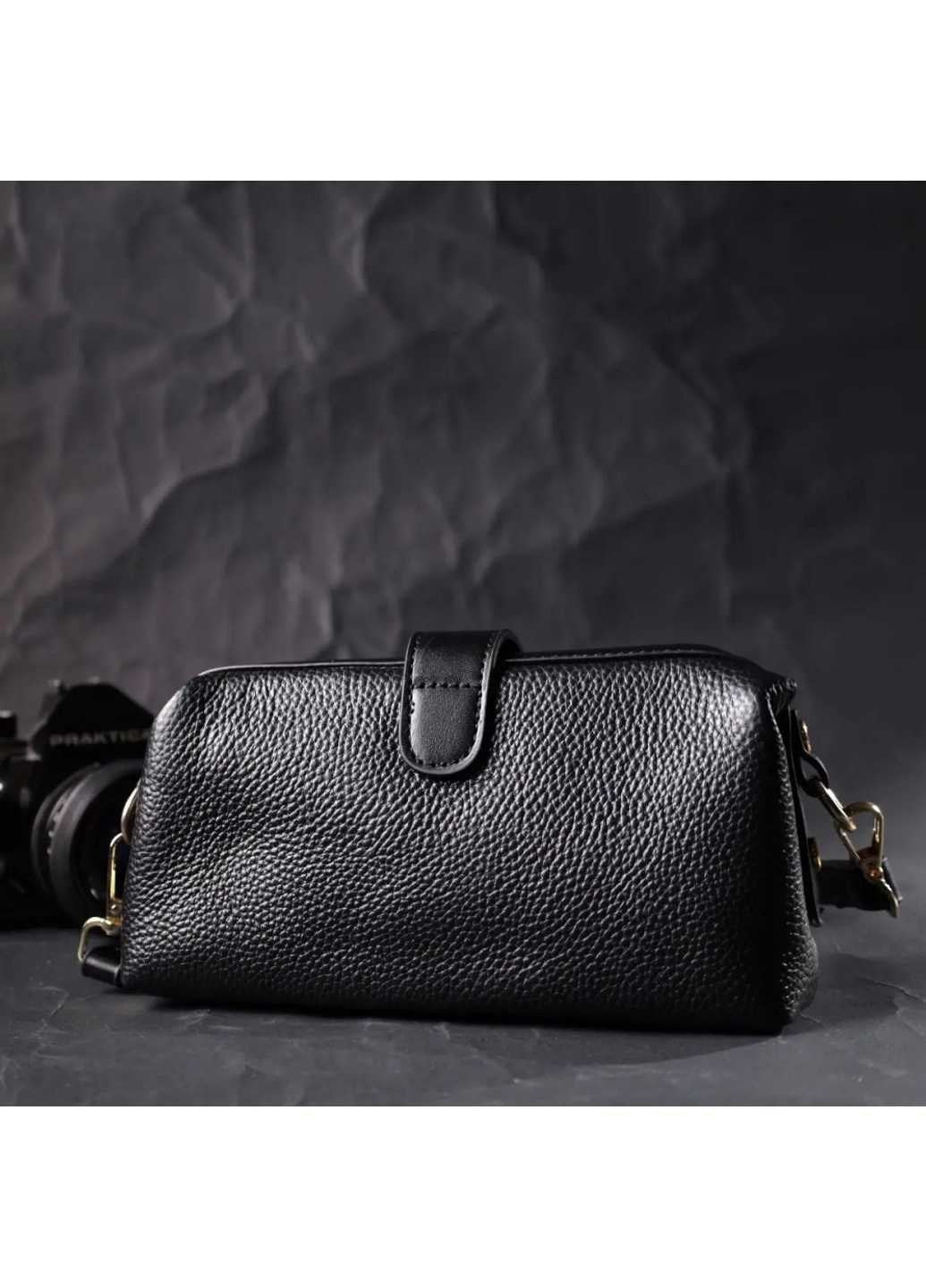 Молодіжна жіноча шкіряна сумка через плече 22427 Vintage (276705721)