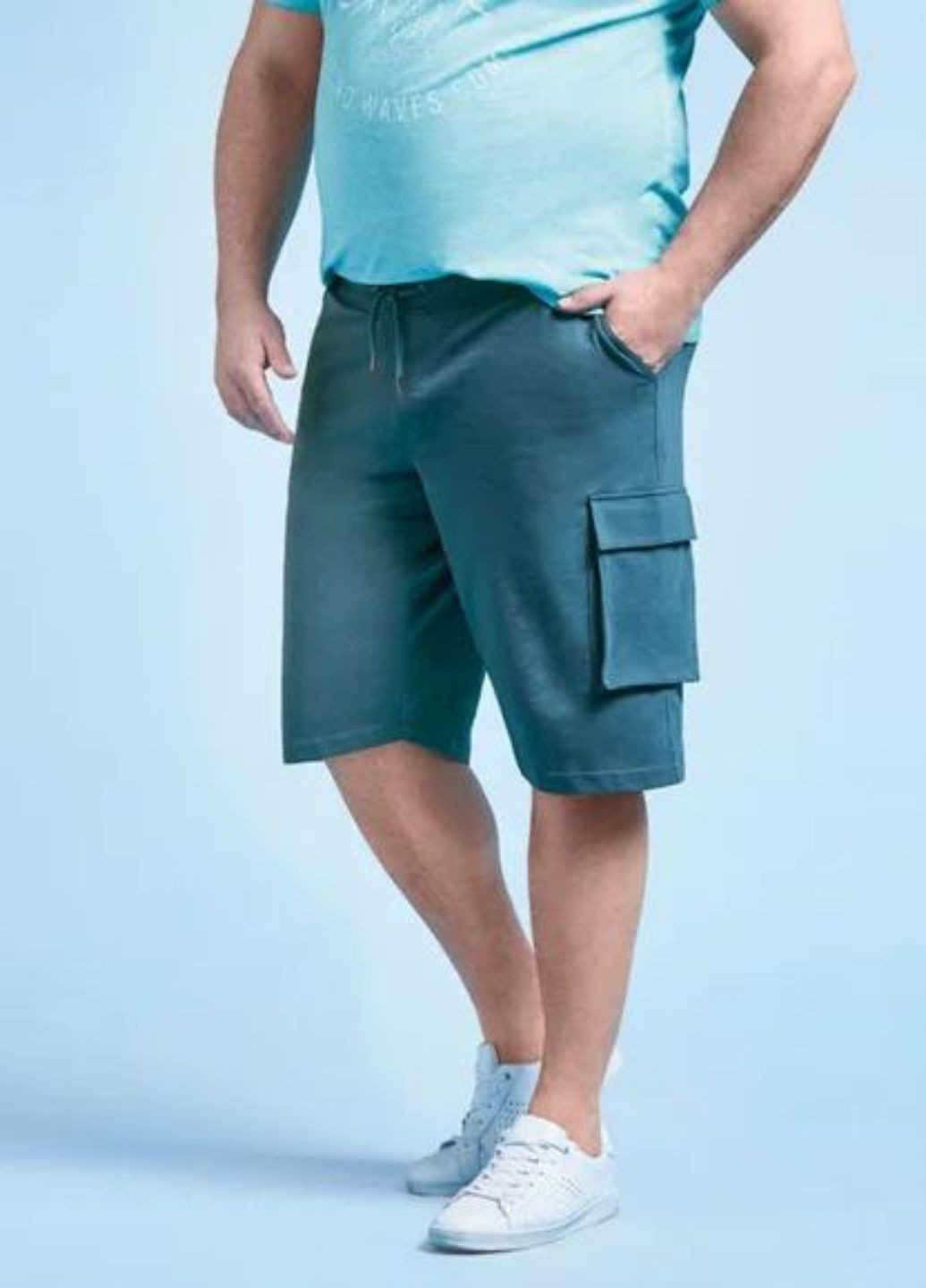 Чоловічі шорти з кишенями-карго Livergy (260636313)