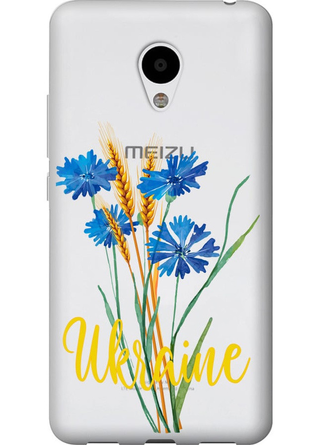 2D пластиковый чехол 'Ukraine v2' для Endorphone Meizu M3s (258051945)