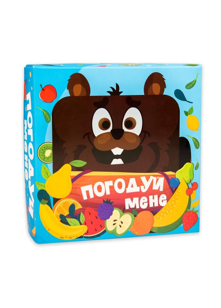 Настольная игра для детей "Покорми меня - Бобер" цвет разноцветный ЦБ-00224419 Strateg (262596501)