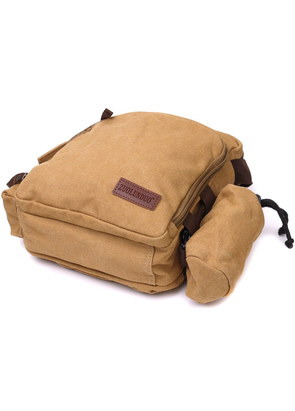 Містка текстильна сумка з чохлом для води 22210 Пісочна Vintage (267925273)