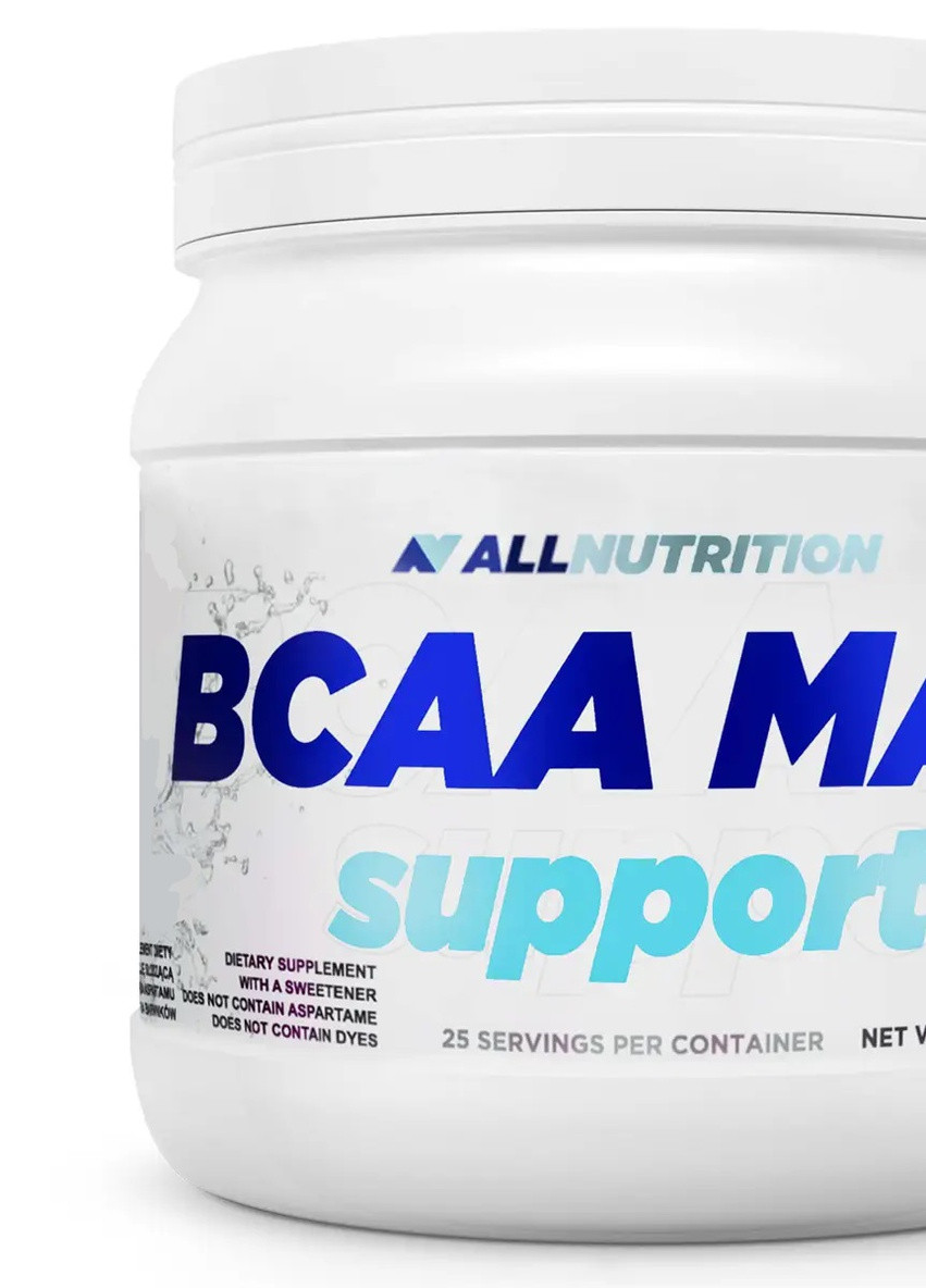 All Nutrition BCAA Max Support 250 g /25 servings/ Black Currant Allnutrition (256721026)