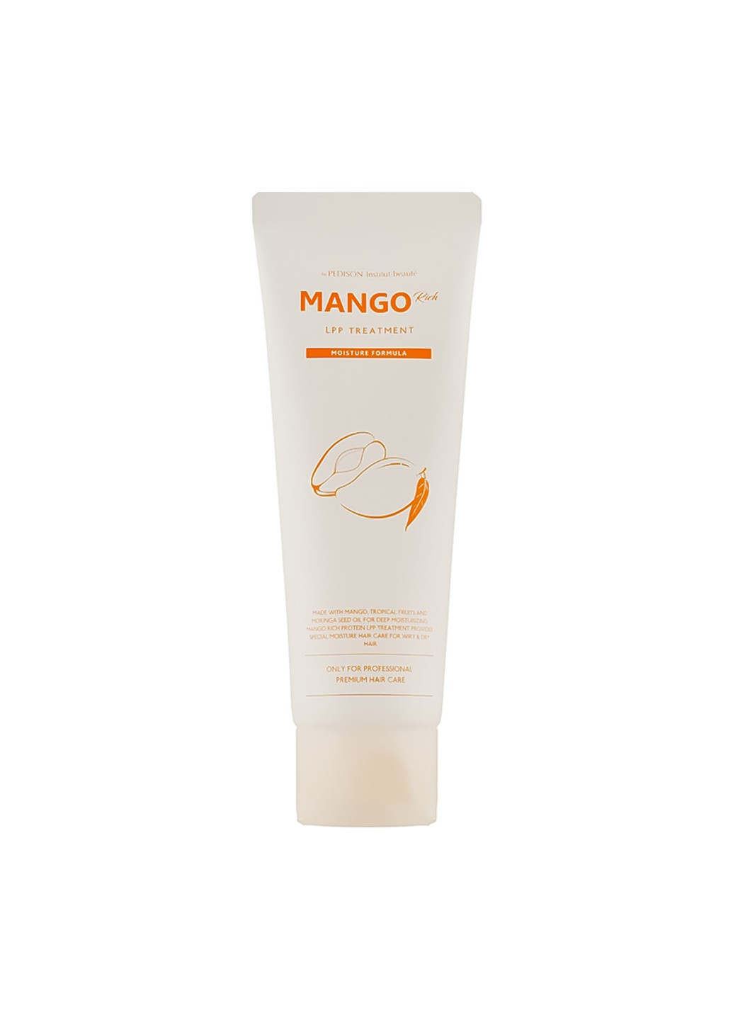 Маска для ламкого та пошкодженого волосся Institut-Beaute Mango Rich LPP Treatment Манго 100 мл Pedison (276904804)