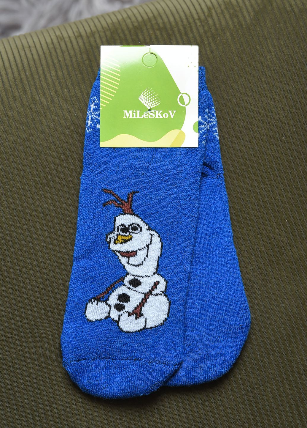 Шкарпетки махрові дитячі для хлопчика синього кольору розмір 26-30 Let's Shop (265300262)