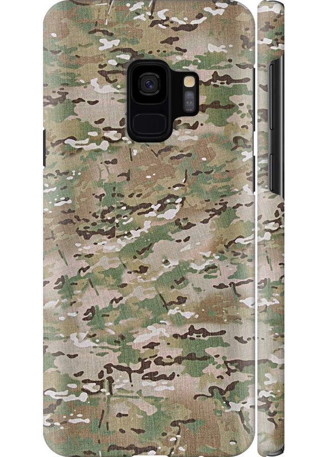 3D пластиковый матовый чехол 'Камуфляж v5' для Endorphone Samsung Galaxy S9 (259159016)