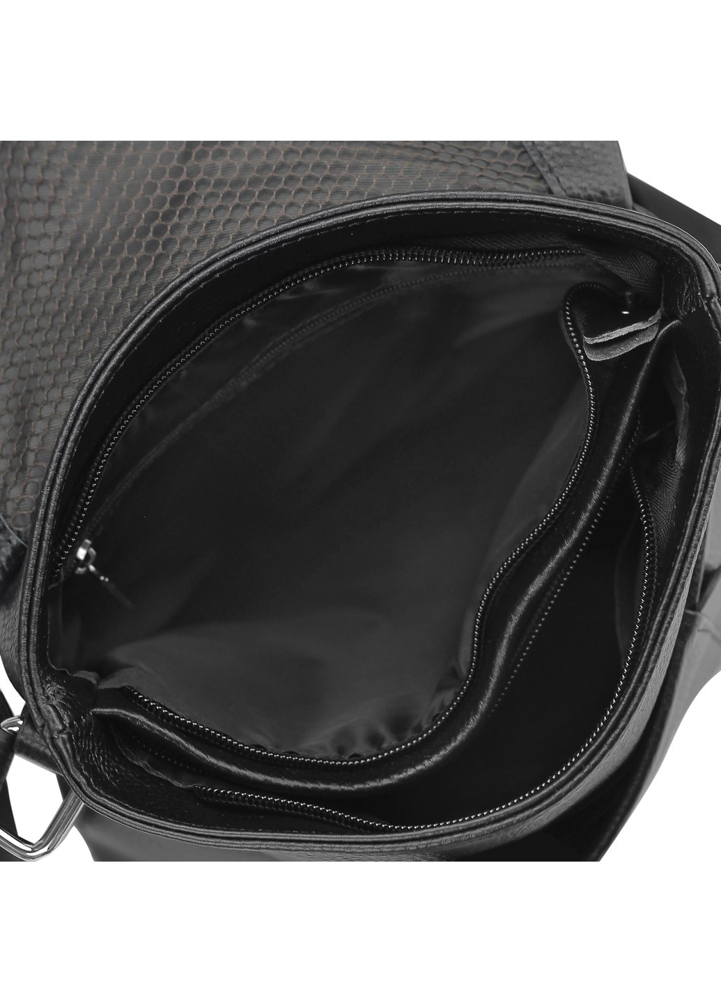 Чоловіча шкіряна сумка через плече чорна A25F-9913A Tiding Bag (277963207)