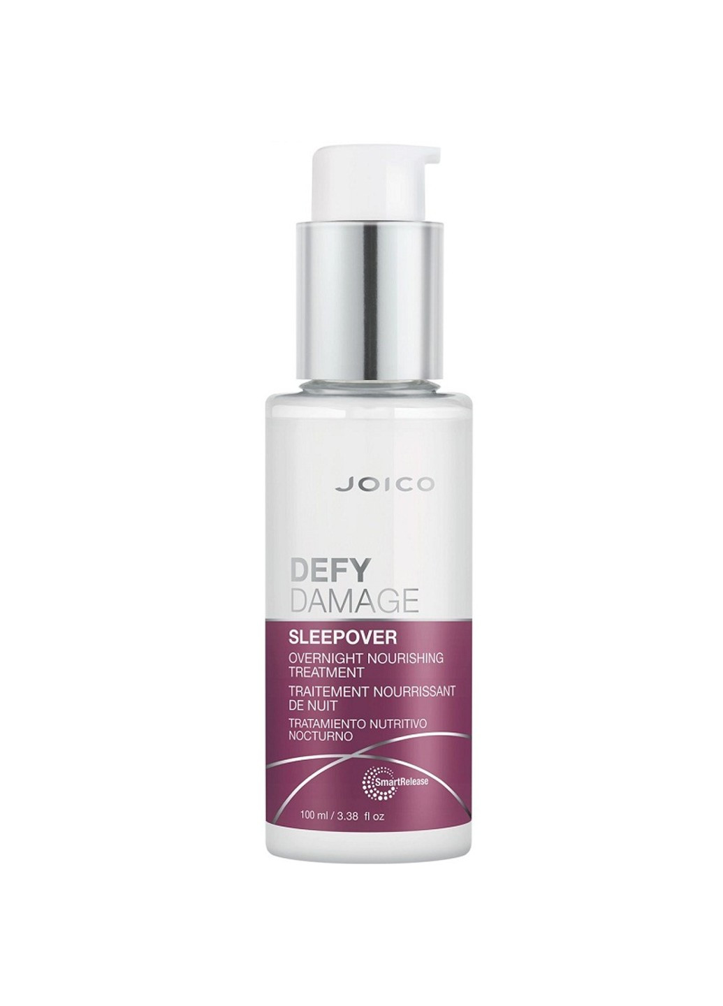 Ночной питательный крем для волос Defy Damage SleepOver Overnight Treatment 100 мл Joico (275864425)