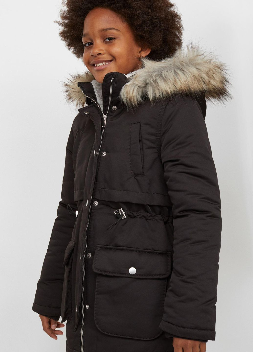 Парка зимова,чорний, H&M (272107869)