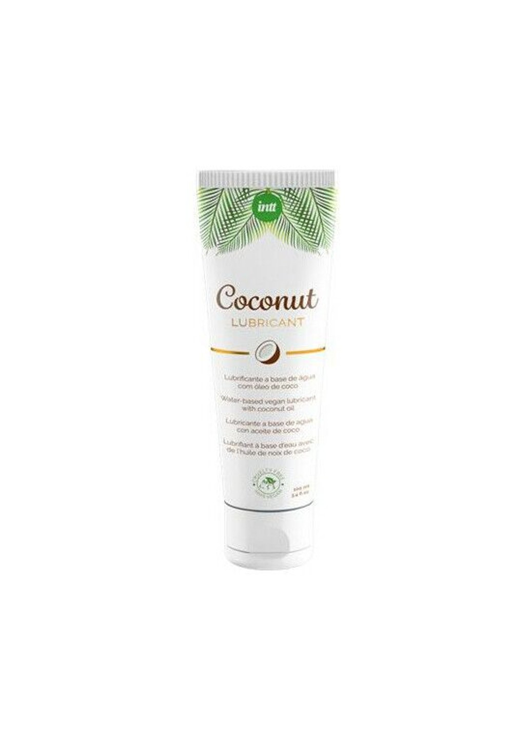 Доглядаючий лубрикант Coconut з кокосовим маслом на водній основі (100 мл) Intt (257203042)