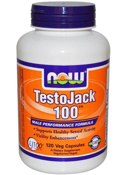 Testo Jack 100 120 Veg Caps Now Foods (256724009)