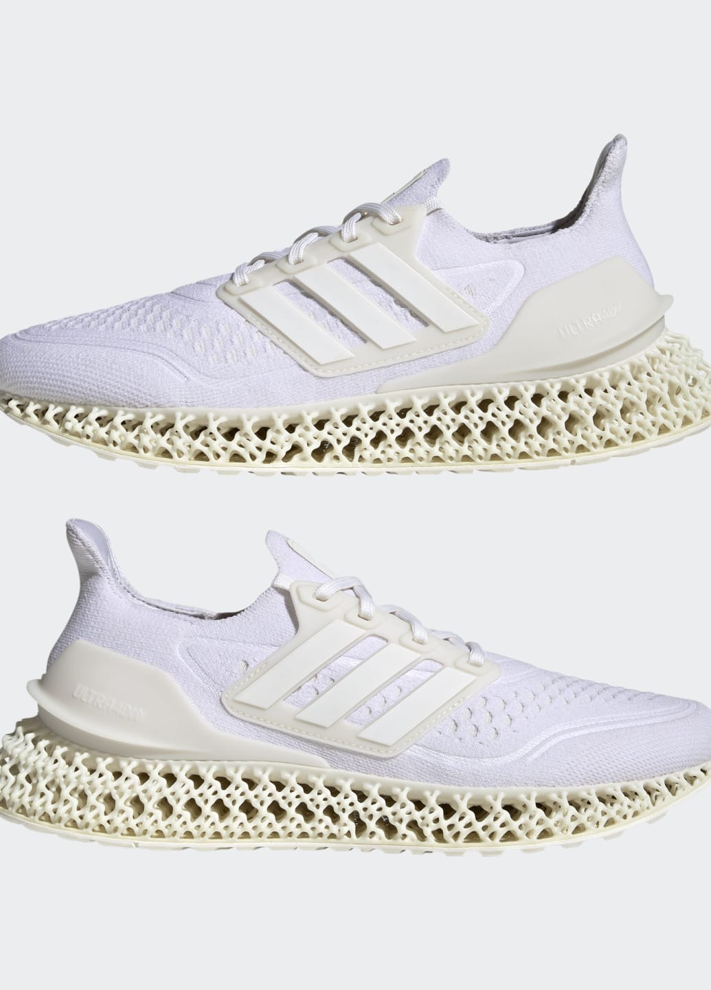Белые всесезонные кроссовки ultra4d fwd adidas