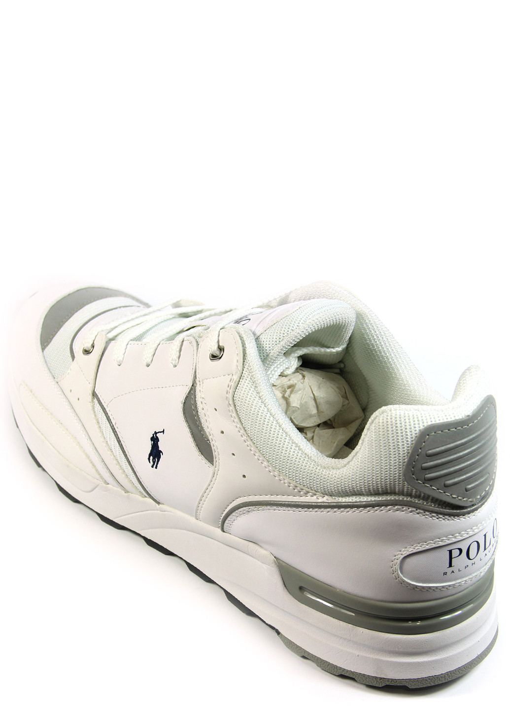 Білі Осінні чоловічі кросівки ralph lauren trackstr 200-sk-ltl Polo