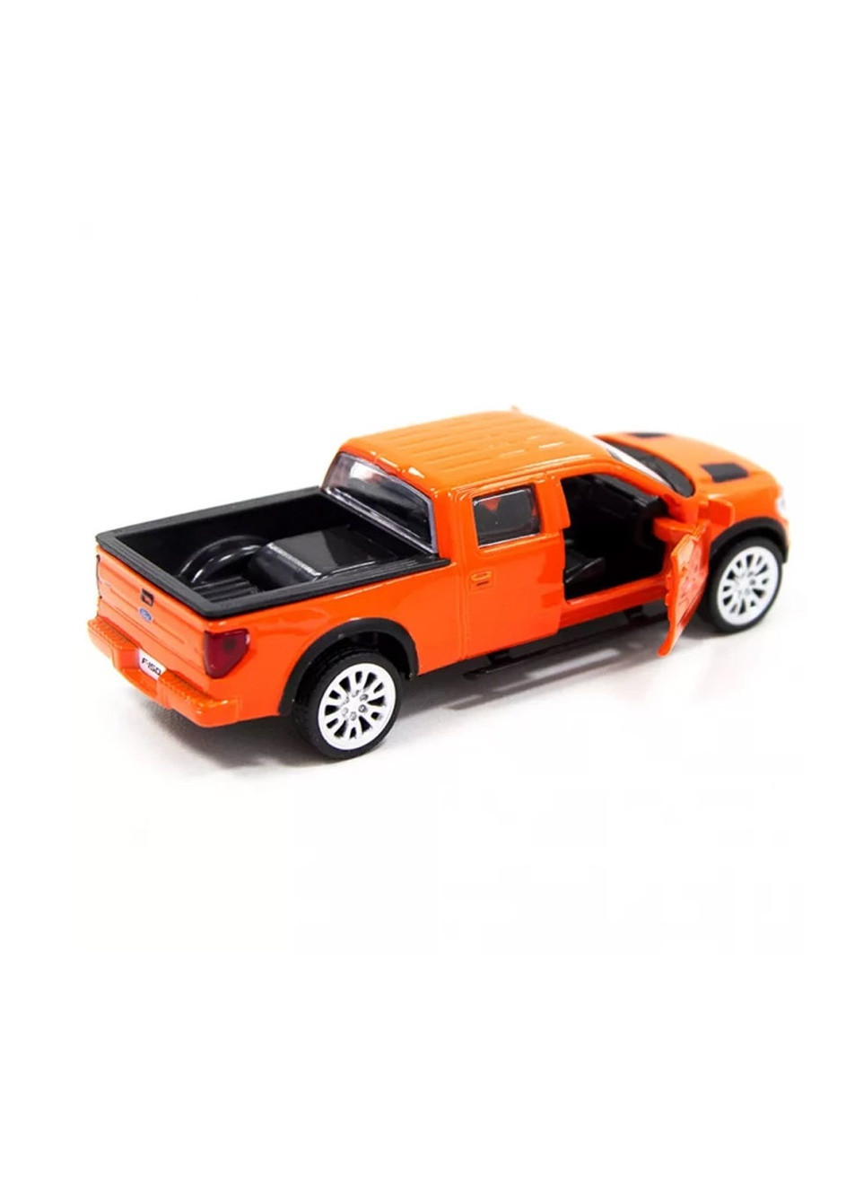 Автомодель - FORD F-150 SVT Raptor цвет оранжевый ЦБ-00221513 TechnoDrive (259443183)