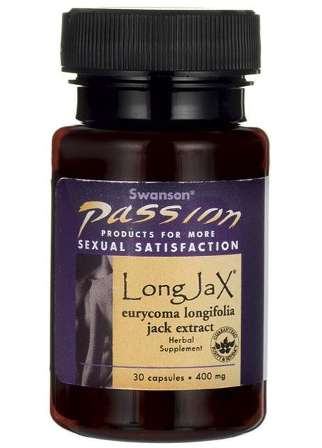 Бустер тестостерона LongJax Eurycoma Longifolia Jack 30 caps Swanson (257329315)
