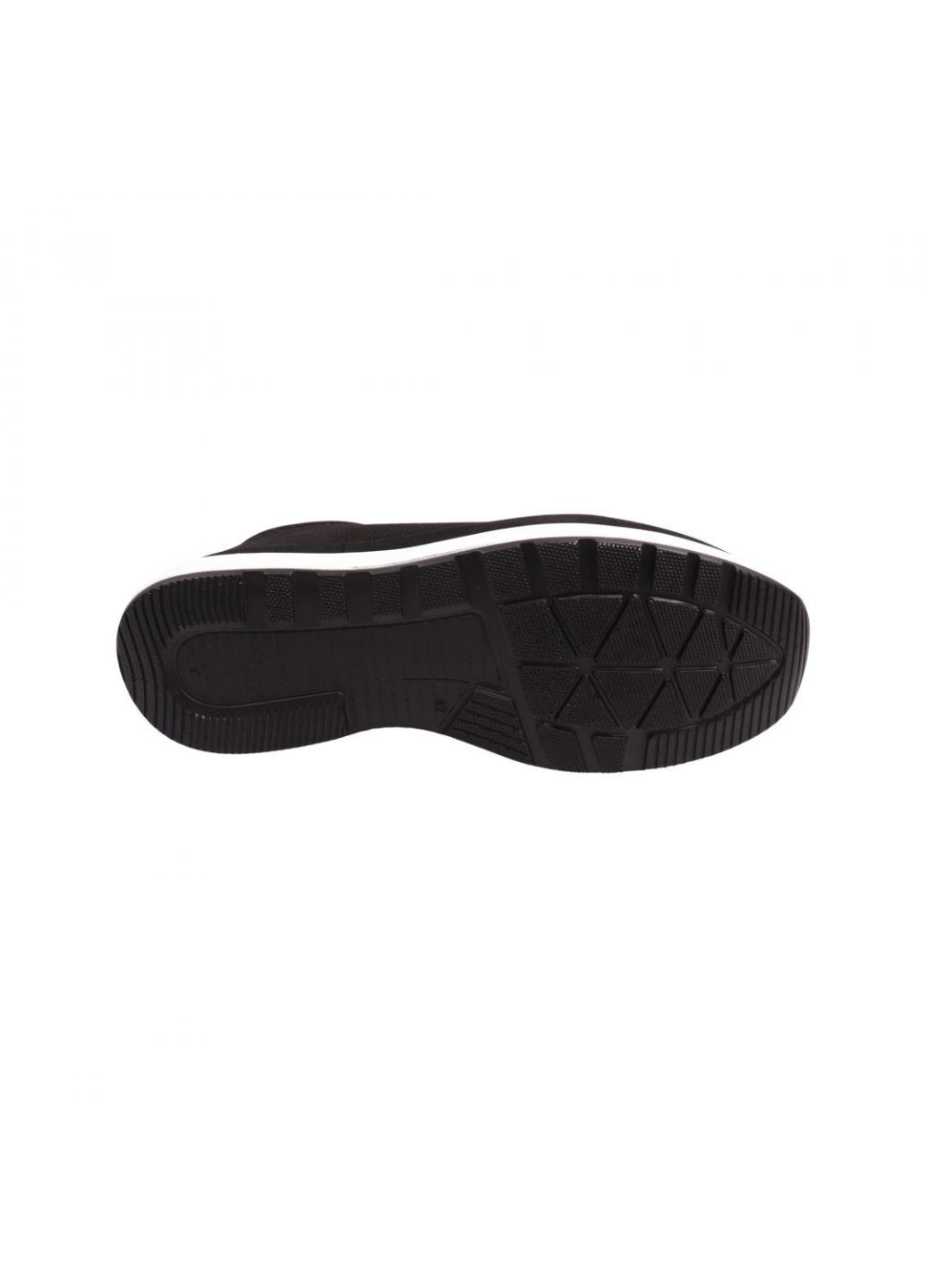 Чорні кросівки чоловічі чорні натуральна шкіра Ridge 458-22LTCP