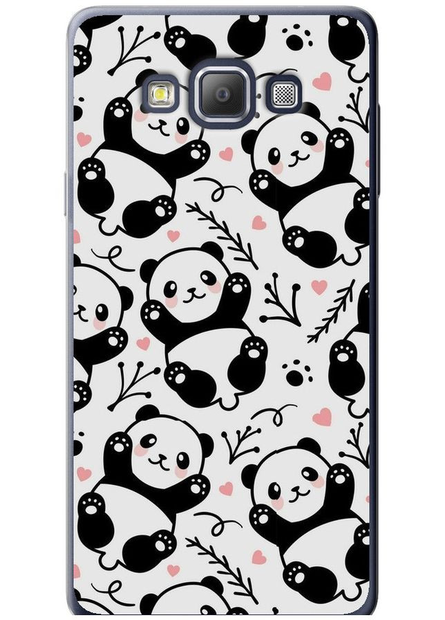 Силіконовий чохол 'Панди' для Endorphone Samsung Galaxy A7 A700H (261328044)