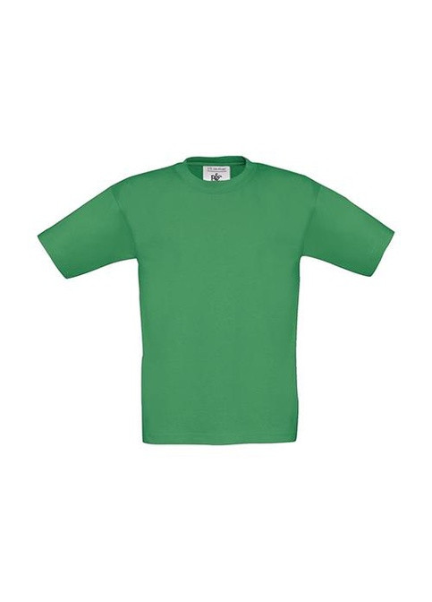 Зеленая футболка B&C