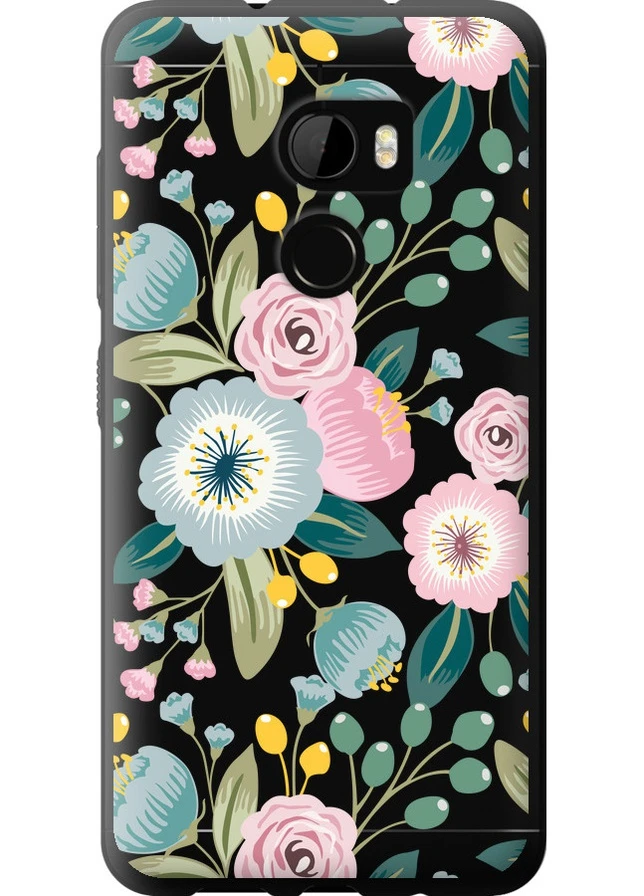 Силіконовий чохол 'Квіткові шпалери v2' для Endorphone HTC One X10 (258083335)
