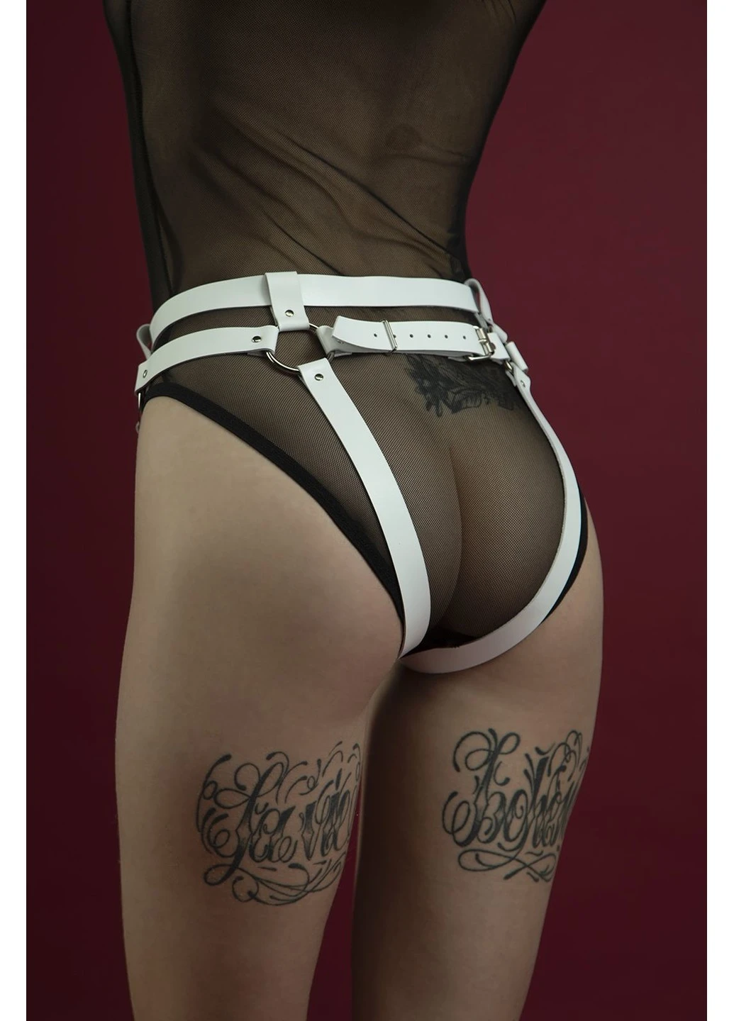 Гартеры - Belt Briefs, трусики, натуральная кожа Feral Feelings (276537480)