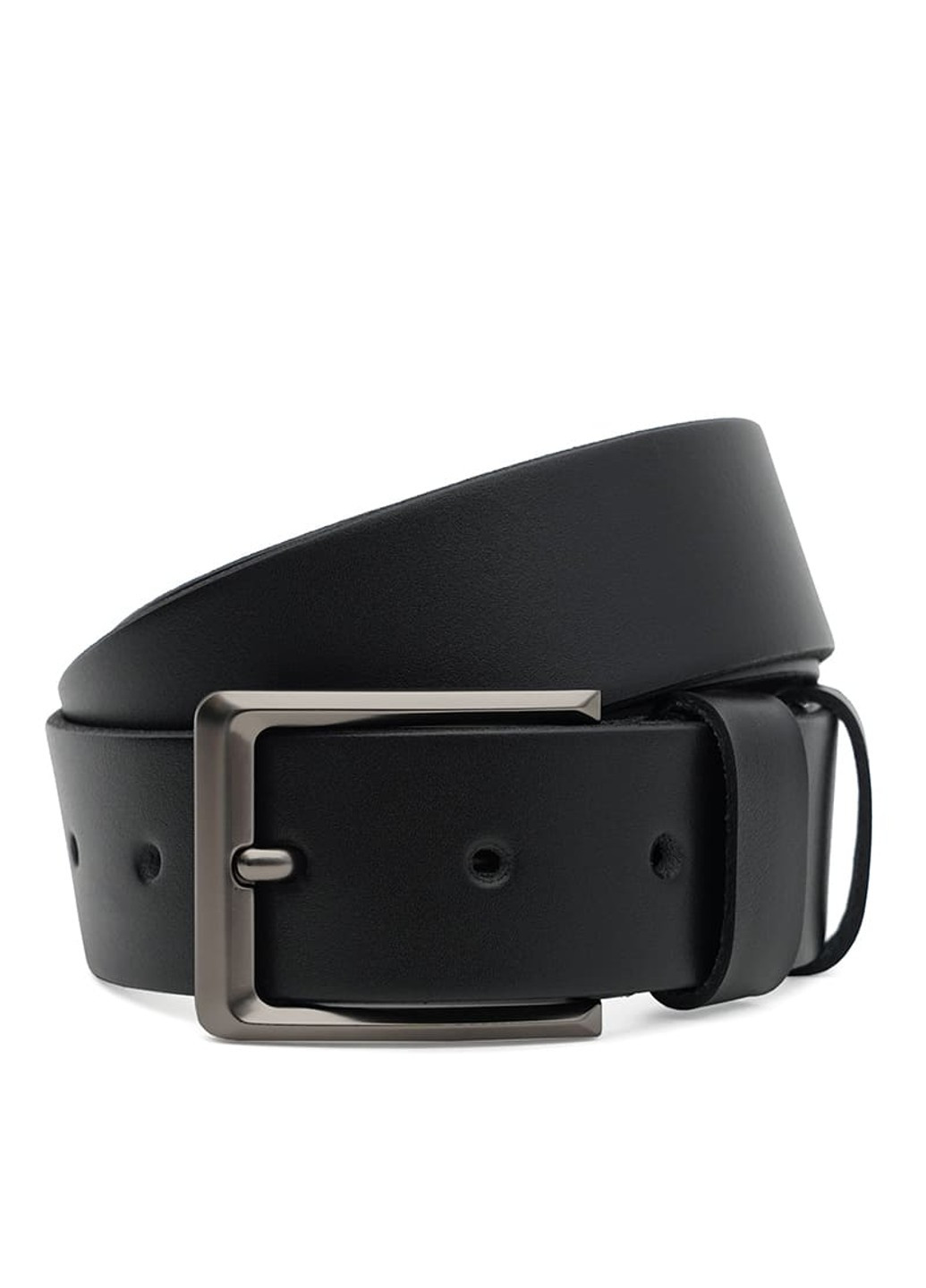 Чоловічий шкіряний ремінь 115vfx79-black Borsa Leather (274535863)