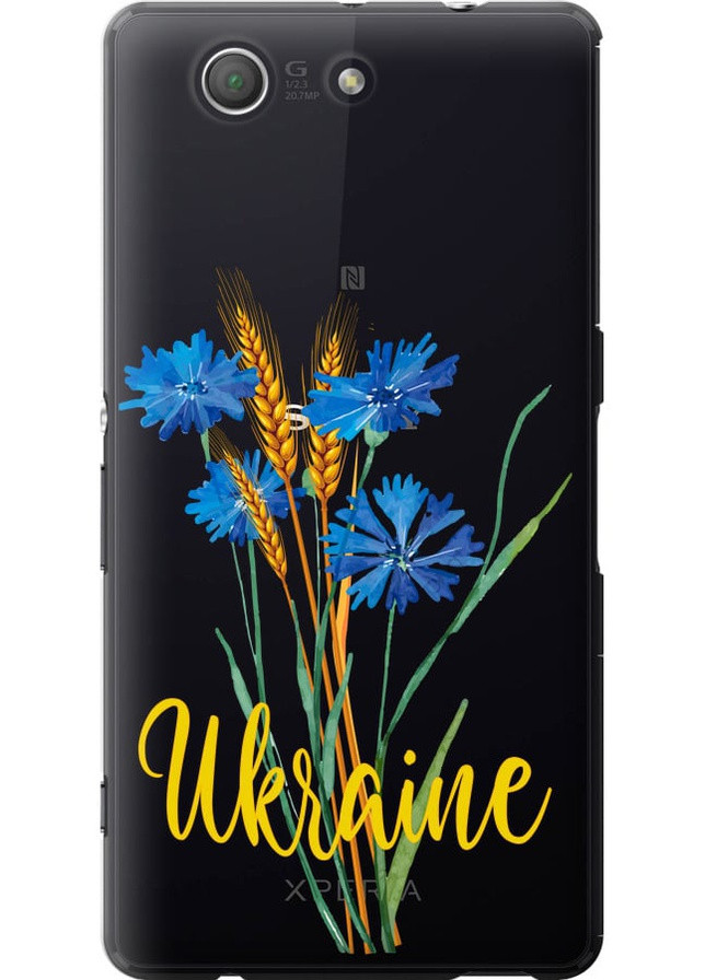 Силиконовый чехол 'Ukraine v2' для Endorphone Sony Xperia Z3 Compact D5803 (258052044)