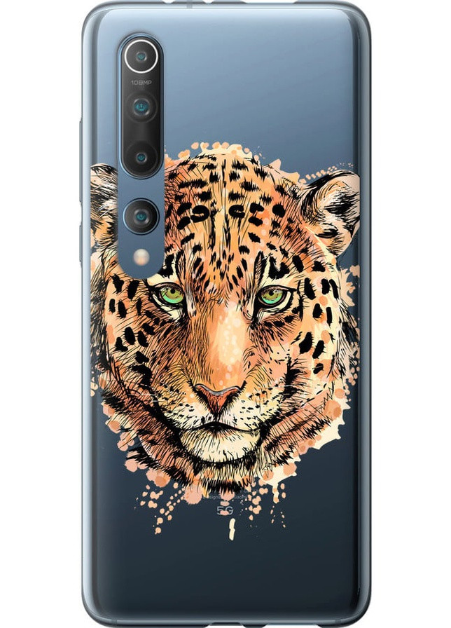 2D пластиковий чохол 'Леопард v2' для Endorphone Xiaomi Mi 10 (258090670)