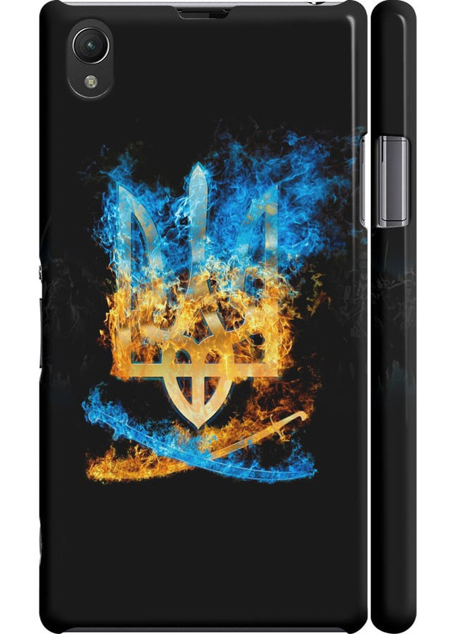 3D пластиковый матовый чехол 'Герб' для Endorphone Sony Xperia Z1 C6902 (257830786)