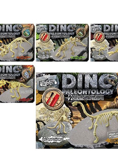 Набір для проведення розкопок "DINO PALEONTOLOGY" колір різнокольоровий 00-00172997 Danko Toys (259465721)