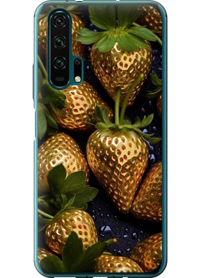 2D пластиковий чохол 'Золота полуниця' для Endorphone Huawei Honor 20 Pro (259321343)