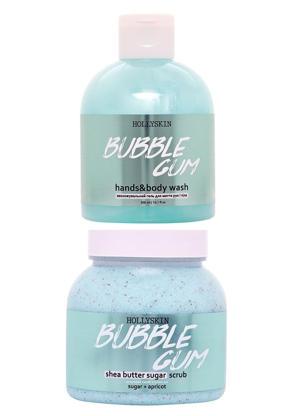Набір Bubble Gum скраб 300 мл + гель для душу 300 мл Hollyskin (260474225)