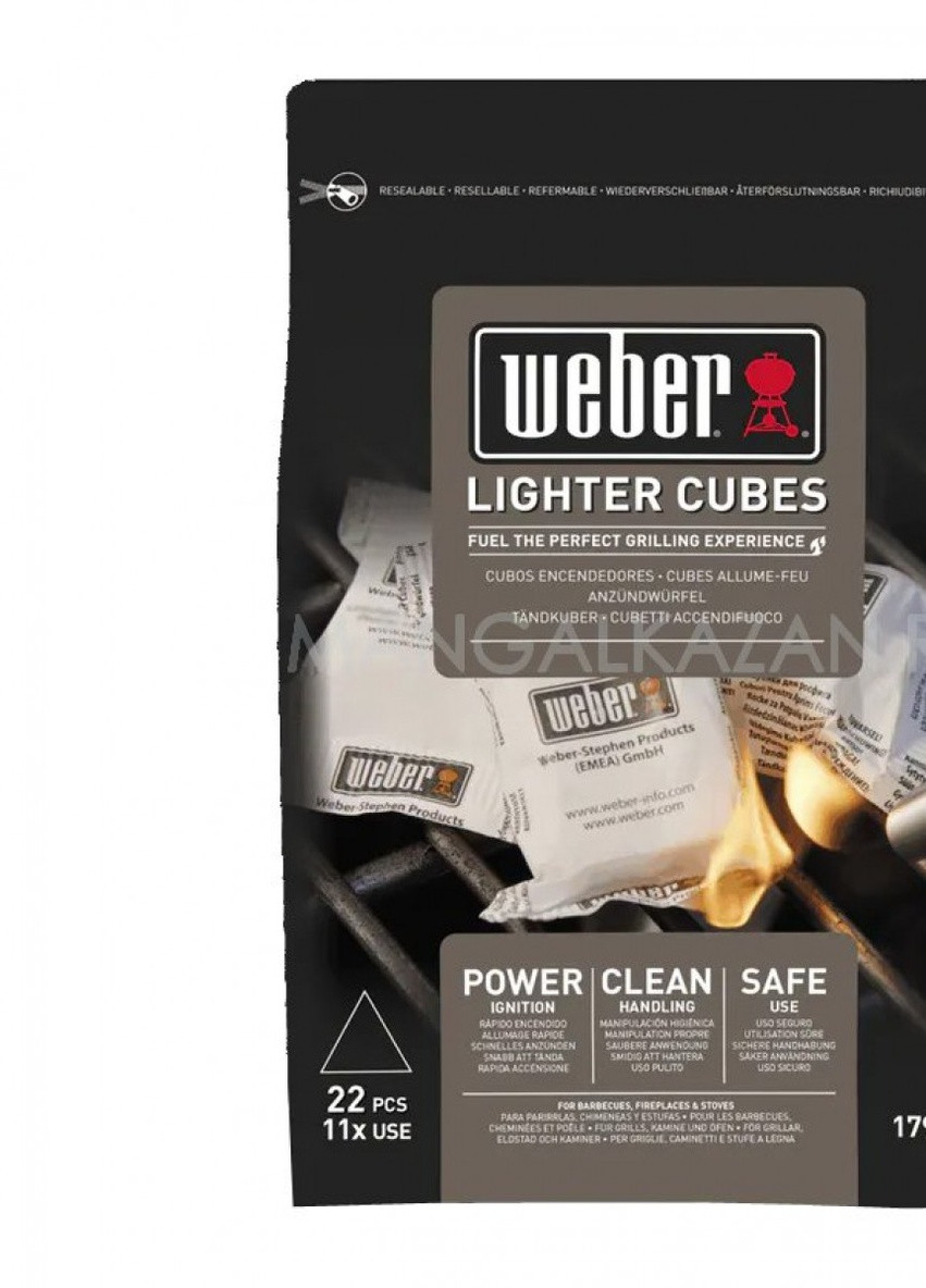 Кубики для розжига, 22 шт (17945) Weber (258461386)