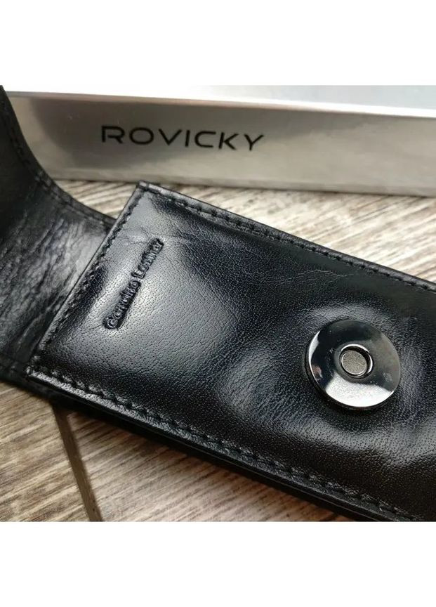 Футляр для ручек кожаный черный CPR-042 black Rovicky (275998175)