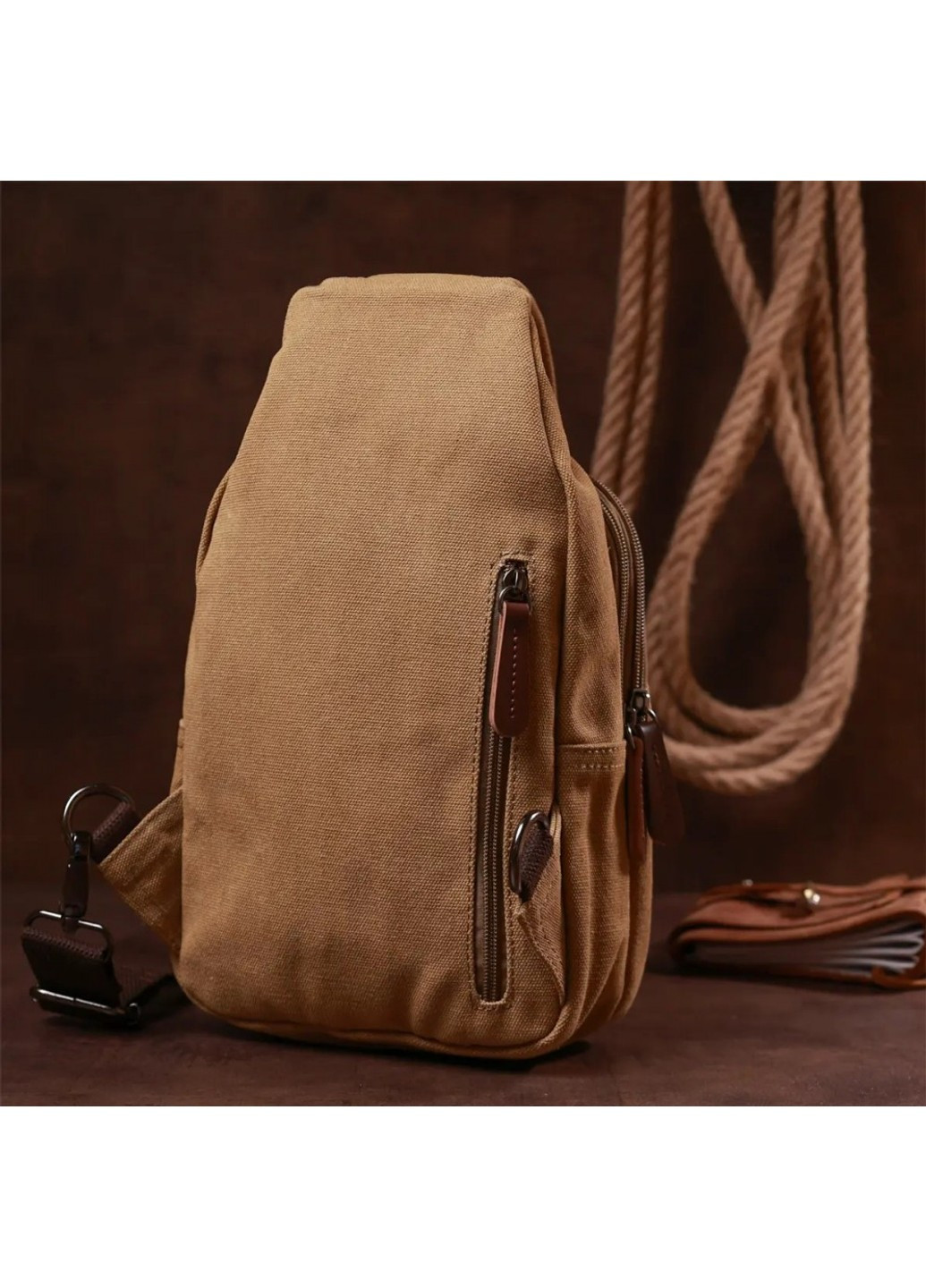 Мужская тканевая сумка слинг 20385 Vintage (262891784)