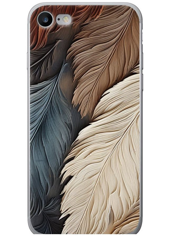 2D пластиковый чехол 'Листья в стиле бохо' для Endorphone Apple iPhone 8 (265396112)